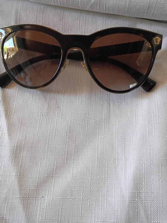 Versace Authentic  Tortoiseshell Cat-Eye Sunglasses with Brown Gradient MOD#2198