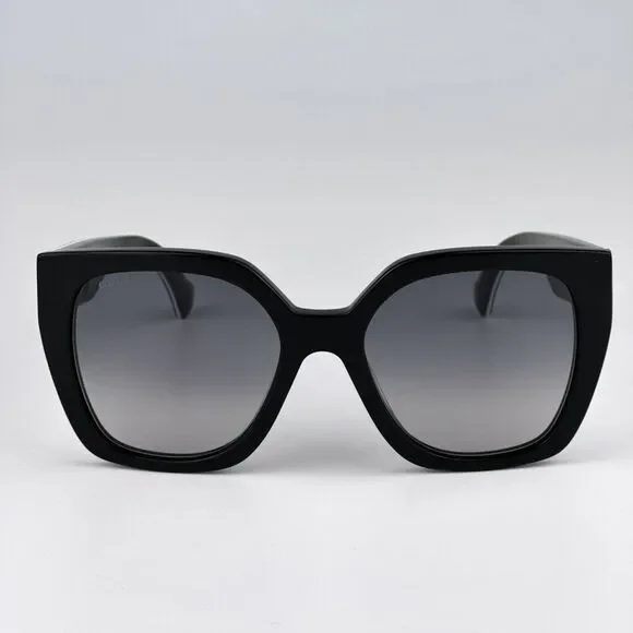 NEW Gucci GG1300S 004 Black Gray Gradient Square Women Sunglasses GG 1300S