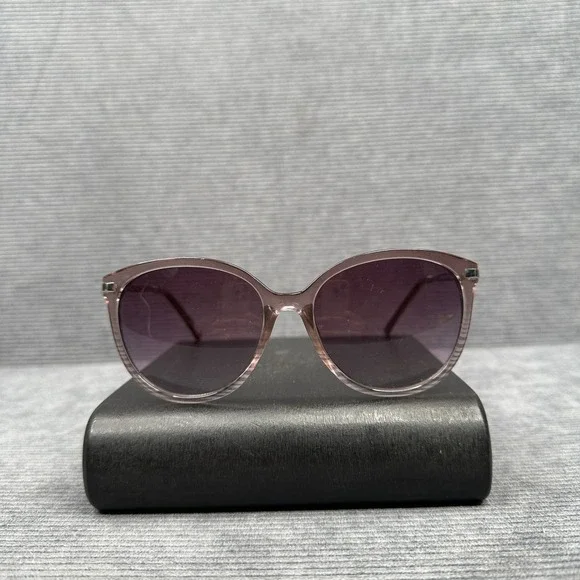 Revlon Sunglasses Mauve Translucent Oversized Gradient Lens OL0817 RVN 5C MCV