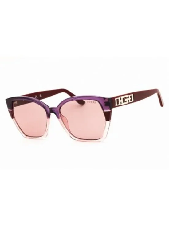 GUESS GU7912-71Y-55  Sunglasses Size 55mm 140mm 16mm VIOLET