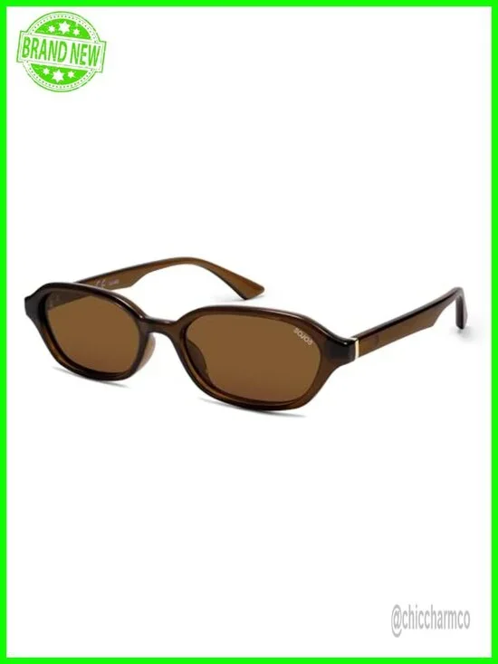 Retro Rectangle Polarized Sunglasses - UV400 Y2K