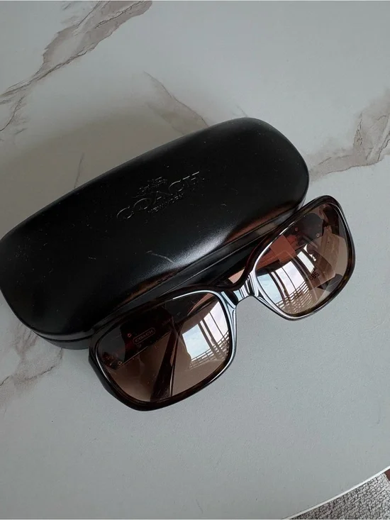 NWT Coach Women’s CA S2048 Brown Sunglasses