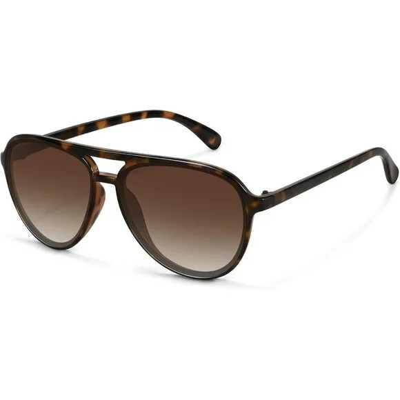 Retro Aviator Sunglasses UV Protection Classic Vintage Unisex Fashion