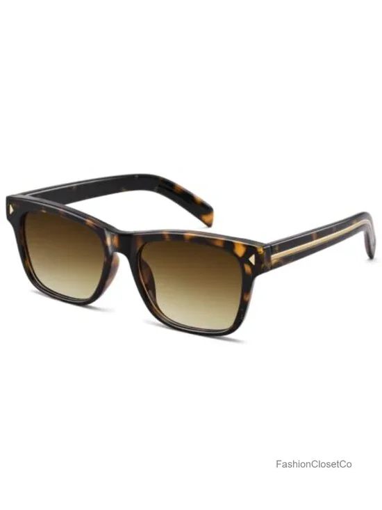 Classic Square UV400 Sunglasses for Travel Driving