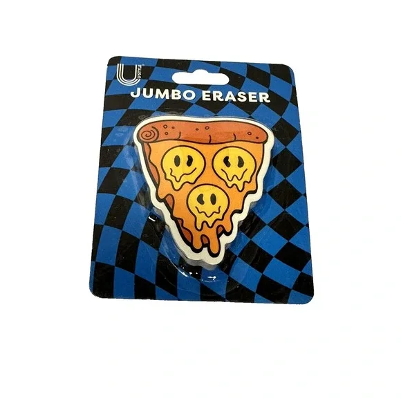 jumbo pencil eraser‎ pizza