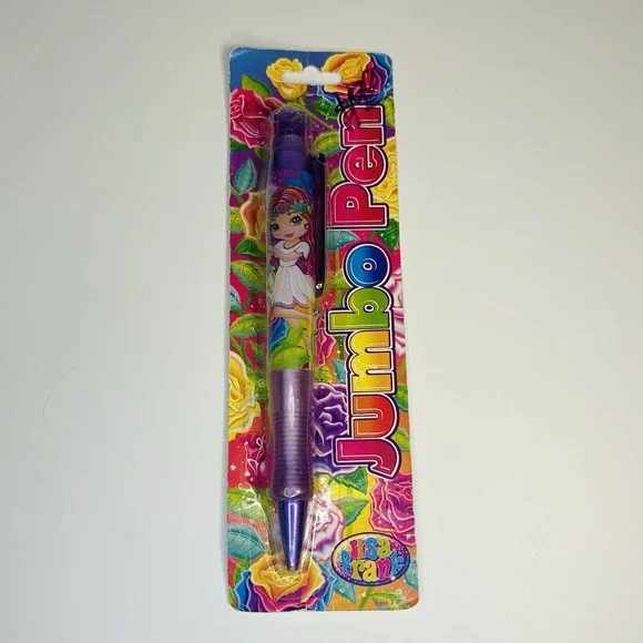 New Lisa Frank Rosa‎ The Rose Garden Fairy Jumbo Pen Stationary Y2K