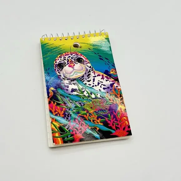 Vtg Lisa Frank Skeeter The Seal Notepad 90s Nostalgia Flaw