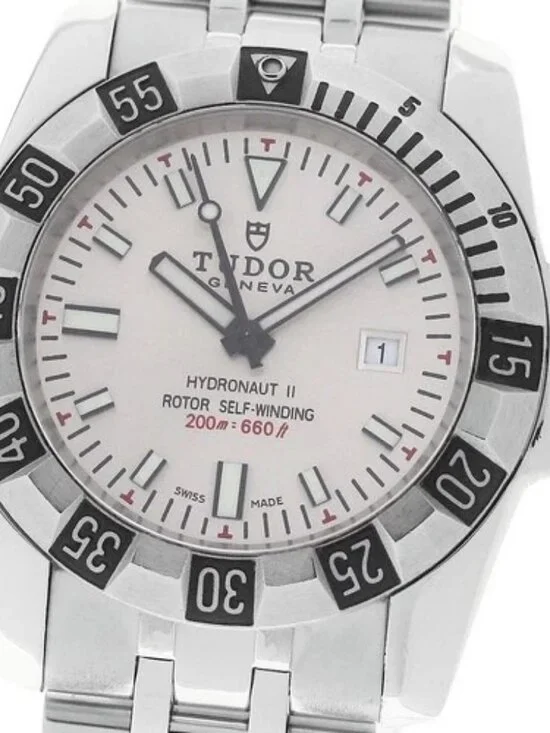 TUDOR Hydro Note II 24040 Date Silver Dial Automatic Boy's Watch_957927