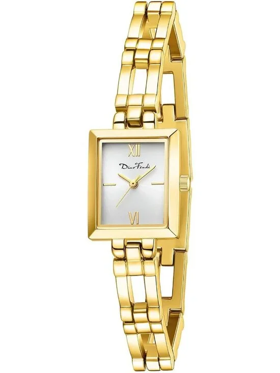 Women's Gold Silver Vintage Quartz Stainless Steel Band Luxury Bracelet Watch