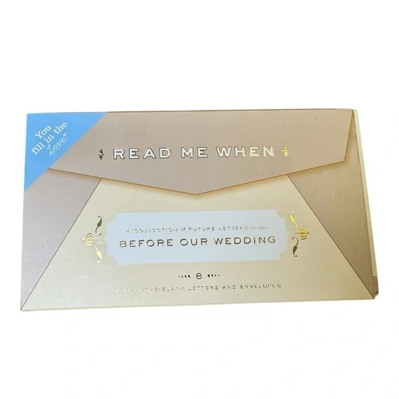 💌 Knock Knock “Read Me When” Wedding Letters 💍 Before Our Big‎ Day ✨