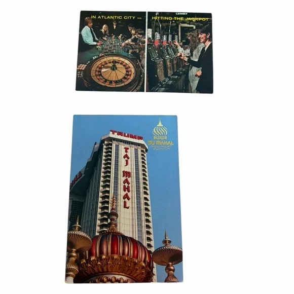 Trump Taj Mahal Postcards