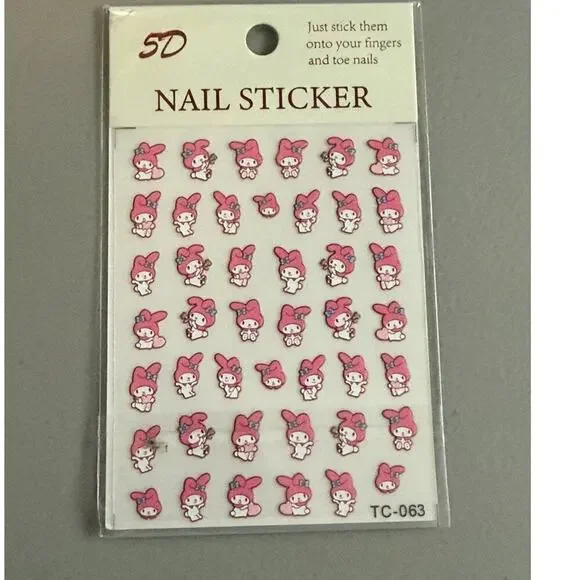 #MM-774 My Melody Nail Stickers