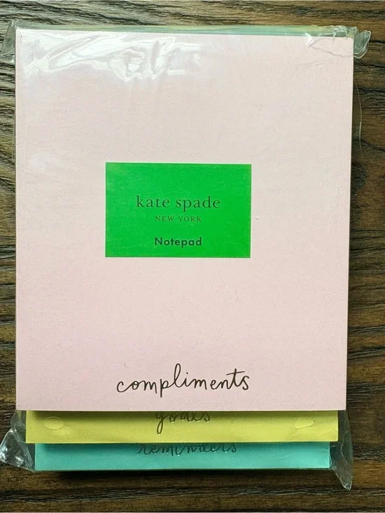 Kate Spade ♠️ Note 📝 Paper 2 Pack
