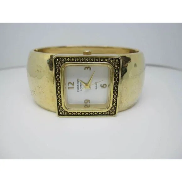 Women's Embassy by Gruen Analog Dial Bangle‎ 29mm Casual Watch (C675)