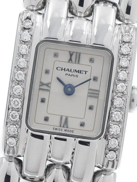 Chaumet Kesis side diamond bezel beige Dial Quartz Ladies Watch_965870