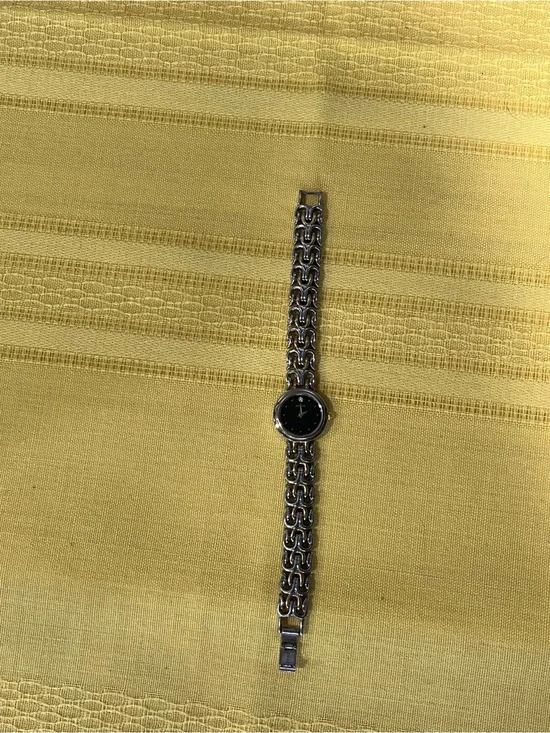 VINTAGE 1990 SEIKO Diamond Accent Two-Tone Trident Watch (As-Is / Not Running) ✨