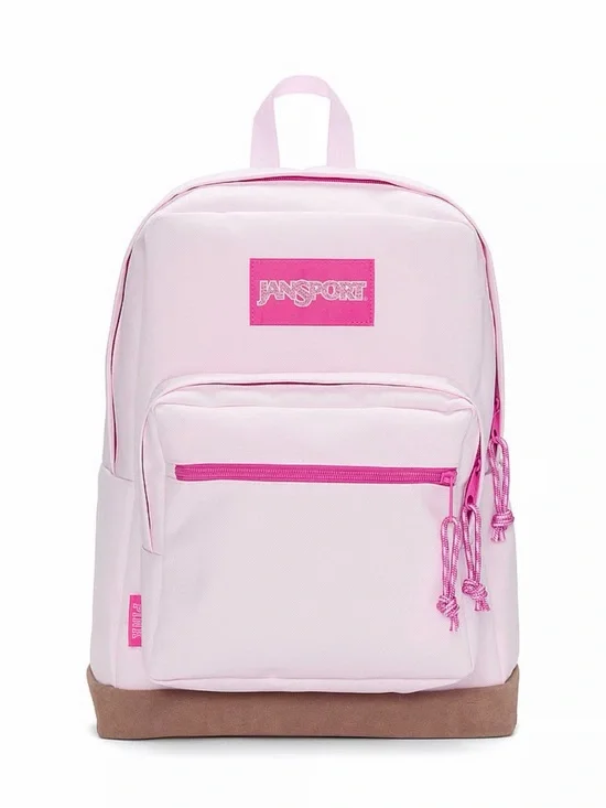 Jansport x VS Pink Light Pink Backpack with Hot Pink Accents