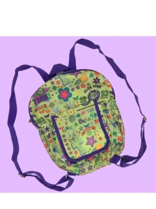 Disneyland Resort | Vintage Green Tinkerbell Mini Backpack