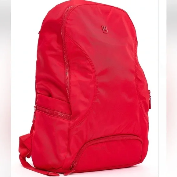 Buffbunny Collection‎ Game Changer Backpack Lipstick Red food prep slot gym bag