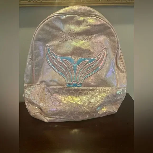 Iridescent Backpack - Pink and Blue