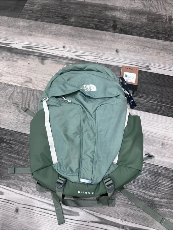 The North Face Women's 31L Surge Commuter Laptop Backpack Slate Moss/Bark Mist