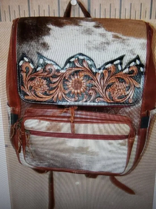 Brand new Custom Cowhide Backpack
