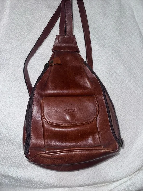 Vintage Fertoui’s Genuine Leather Backpack
