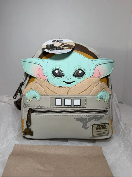 NWT Loungefly Star Wars Grogu Mini Backpack