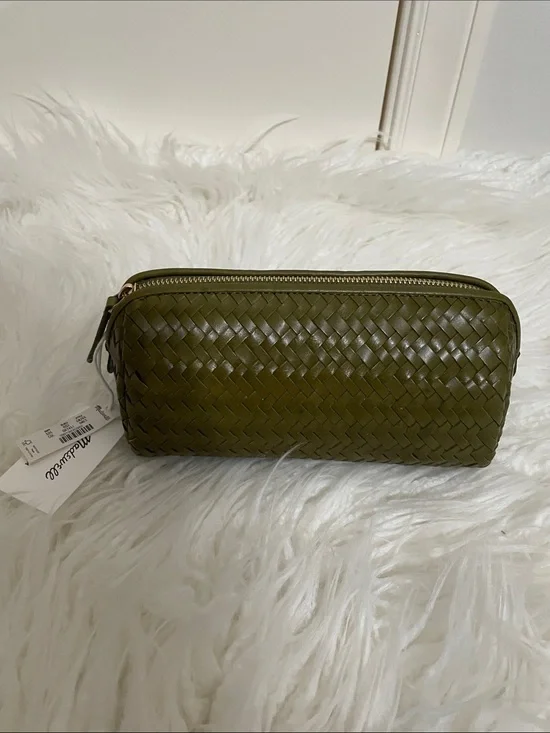 Madewell The Signature Woven Zip Pouch