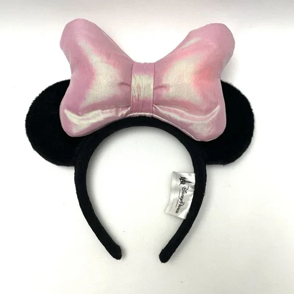 Disney's Minnie Mouse Pink Puffy Bow Disney Parks‎ Light up Headband