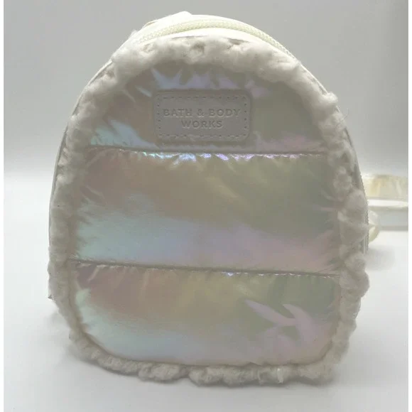 Bath and Body Works Puffer Backpack Cosmetic‎ Bag  (6