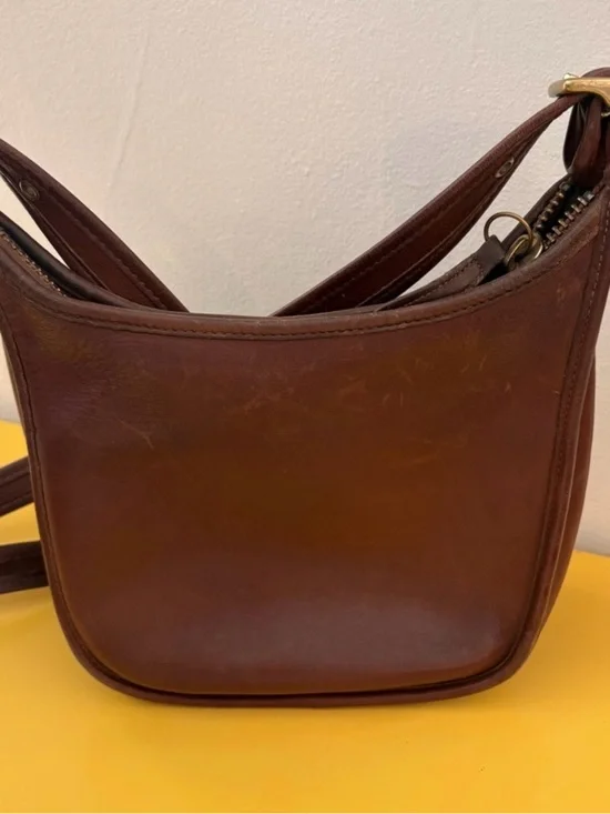 Vintage Coach Janice Leather Crossbody Bag