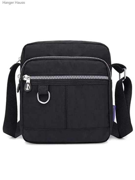 Nylon Crossbody Bag Waterproof Shoulder Purse Lightweight Travel