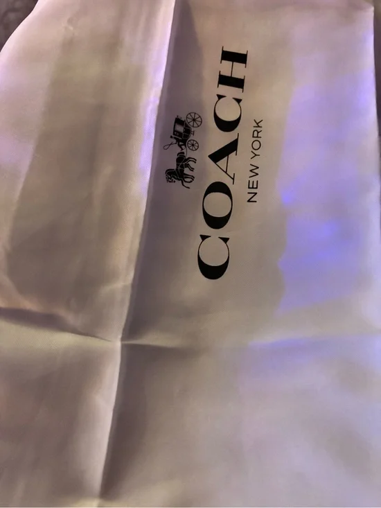 Coach branded New York dust cover bag brand new