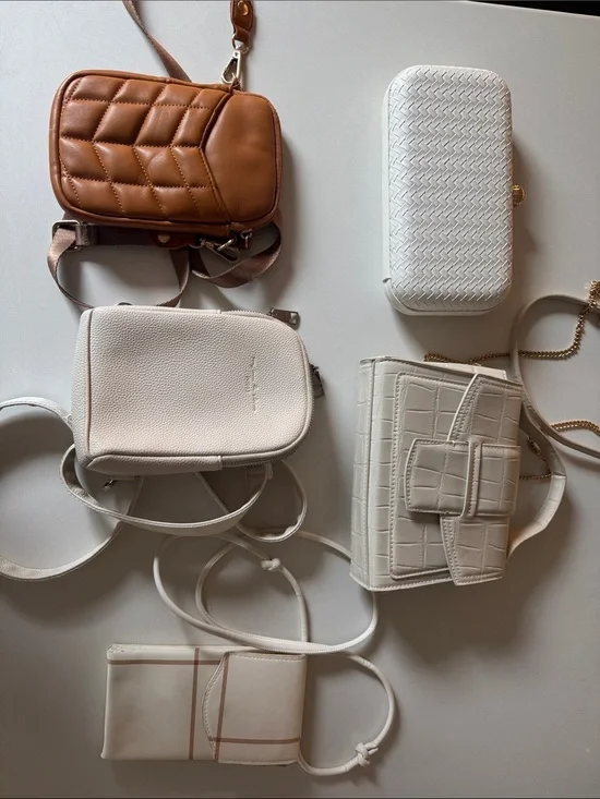 5 Bag Bundle - Women's Everyday Shoulder Purses