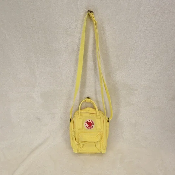 Fjallraven Kanken Sling Crossbody Bag Yellow 23797 Vinylon F Durable Shoulder