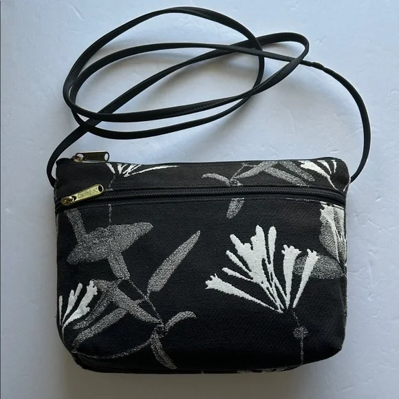 Danny K Beverly Hills Tapestry Crossbody Bag