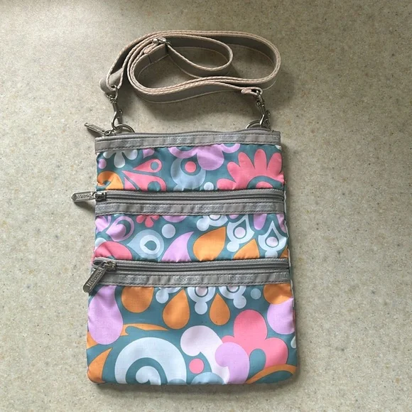 LeSportSac Triple Zip Crossbody Bag