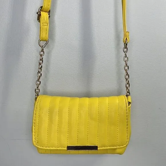 Primark Bright Yellow Crossbody Bag