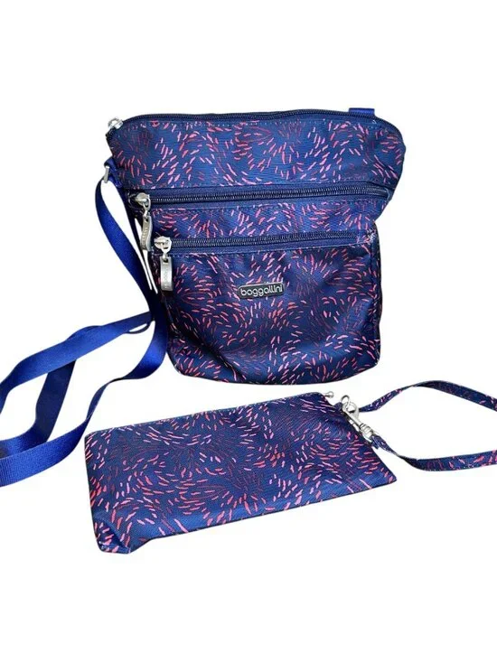 Baggallini Crossbody Legacy with RFID Wristlet 7.5