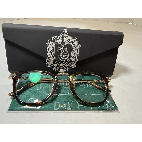 Harry Potter Diff Gryffindor Prescription Glasses W/Themed Case & Cleaning Cloth