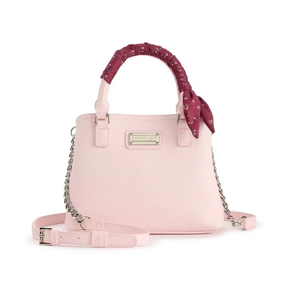 Madden Girl Zipper Mini Tote Bag