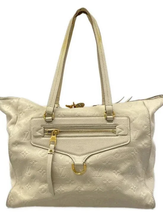 LOUIS VUITTON Lumineuse PM M93411 BEIGE Monogram Empreinte SP1161 Handbag