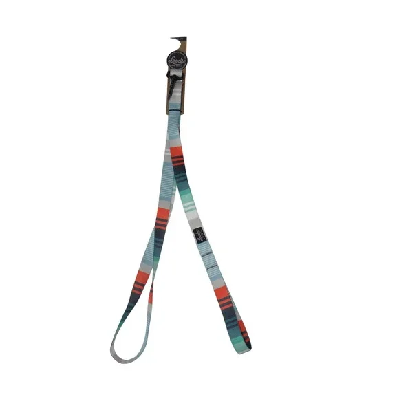 Leeds Dog Supply Birmingham Dog Leash Large 6ft Multi Color Striped Nylon Lead
