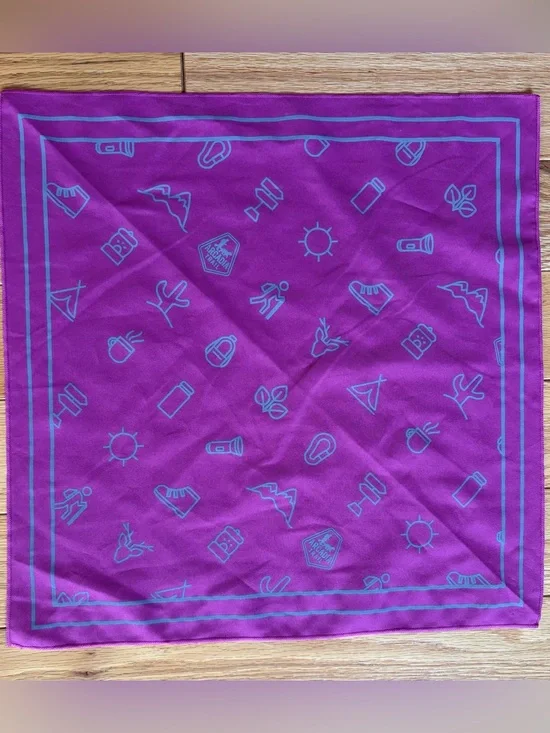 Arcadia Trail, High Visibility Pink Dog Bandana M/L