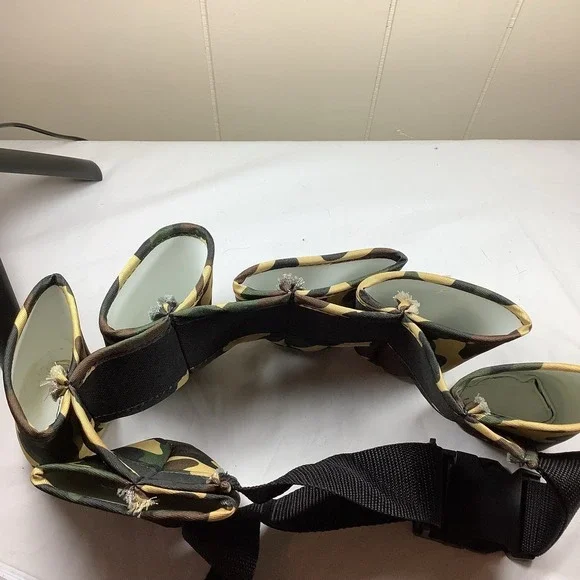 Woodland Camo 6+1 Pod Harness for Paintball Gear‎