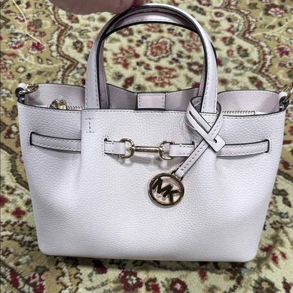 Michael Kors dusty rose Satchel with Gold Accents