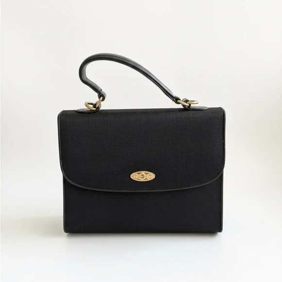 Genuine Horse Hair Elegant Black Handbag