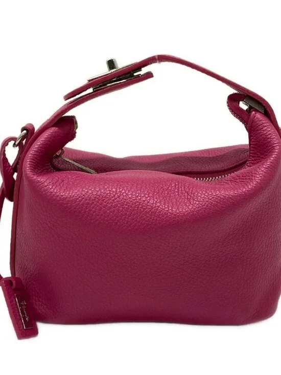 GINZA Kanematsu Pink Leather Handbag