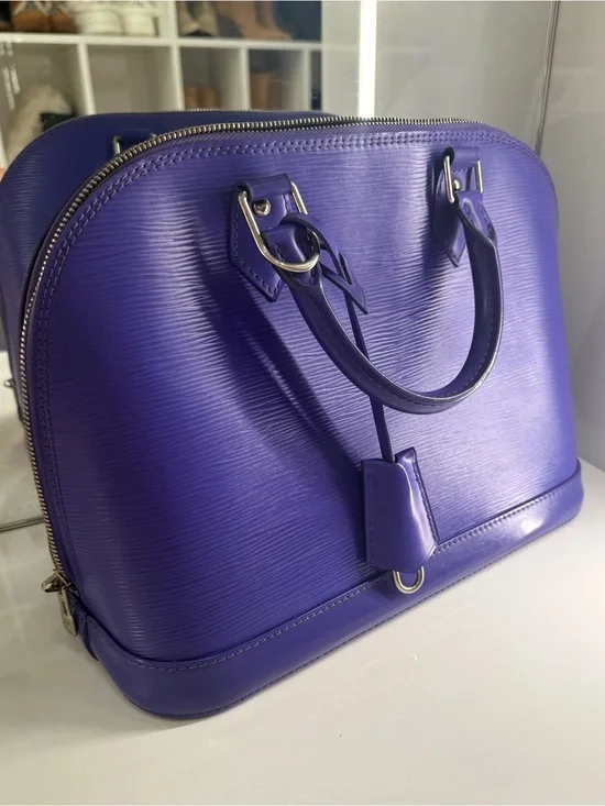 Louis Vuitton Alma PM Epi Leather in Purple